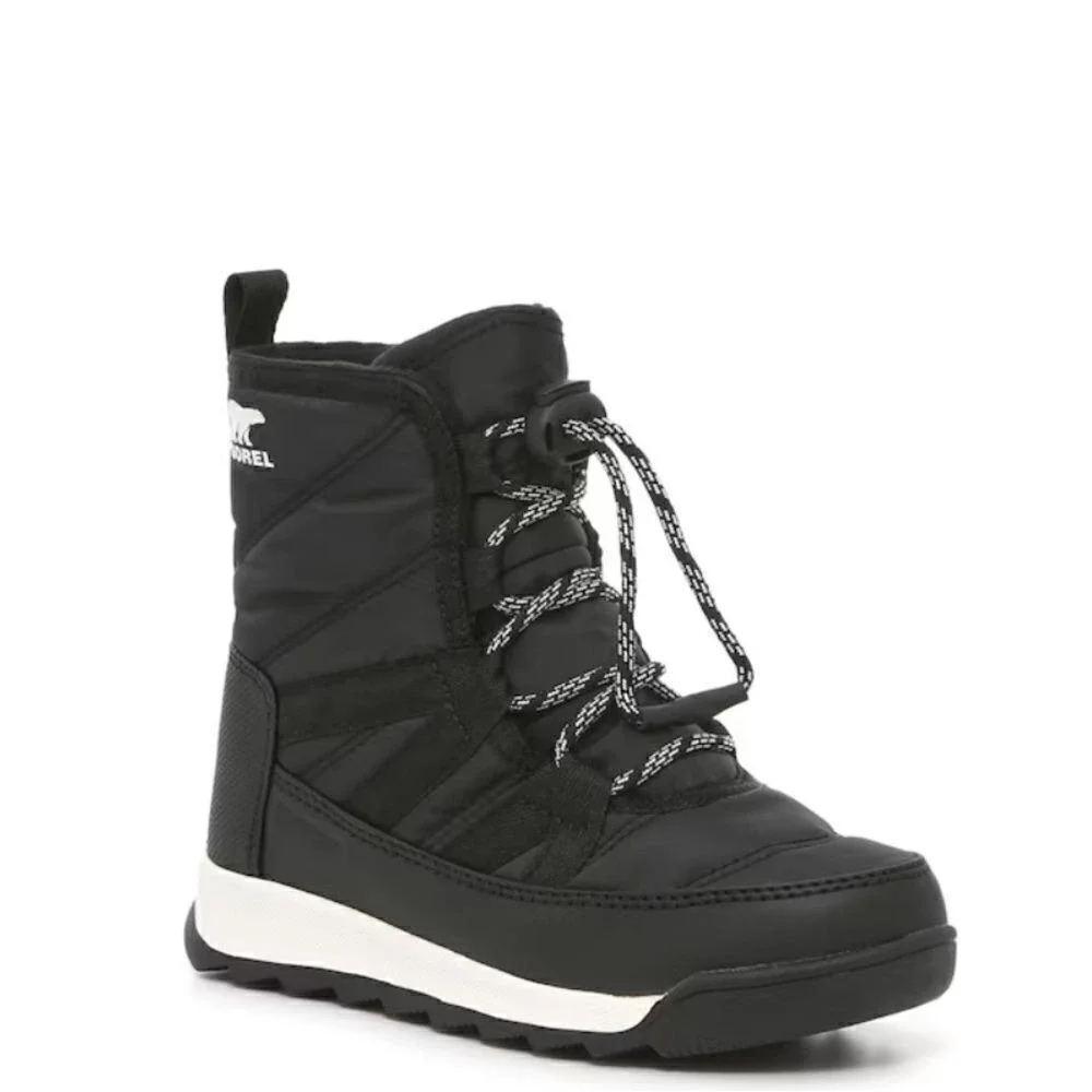 SOREL Whitney II‎ Short Waterproof Insulated Boot, Toddler Size 9, Black, NWT